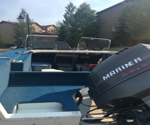 Used Blue Fin Boats For Sale by owner | 1993 Blue Fin Spectra w Marlin 135L